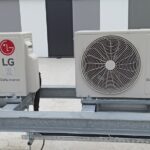 Jednostki klimatyzatora zewnętrzna instalacja systemu